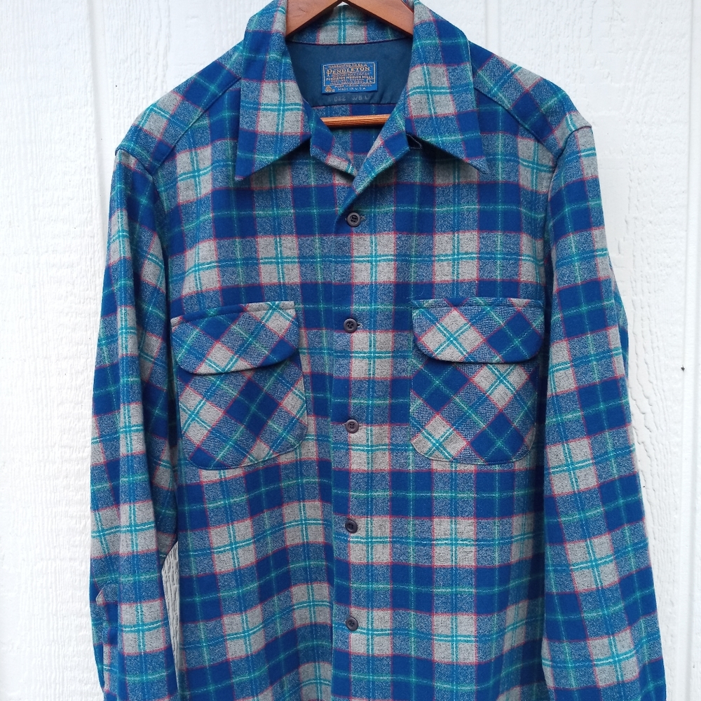 Pendleton vintage shirt jacket.